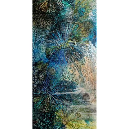 Jennifer Luck, Follow the Ocean,  Oil on Canvas