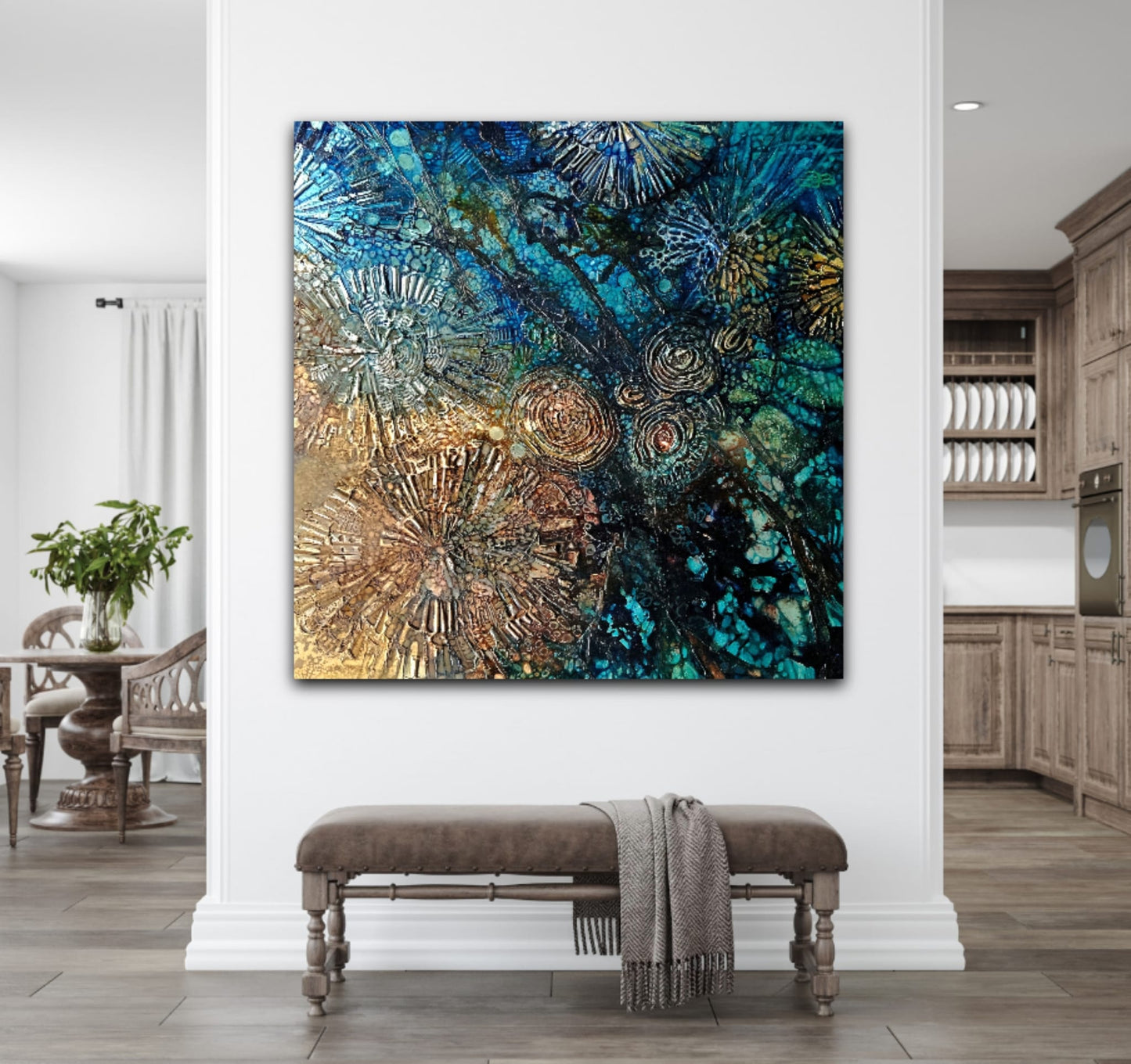 Jennifer Luck, Intertidal, Oil on Canvas