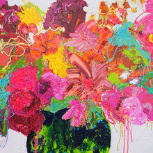 Load image into Gallery viewer, Kerry Bruce,Full Bloom, Acrylic on Canvas
