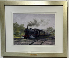 Load image into Gallery viewer, John Downton, Shunting. Picnic Train. Bomaderry NSW, Oil Painting
