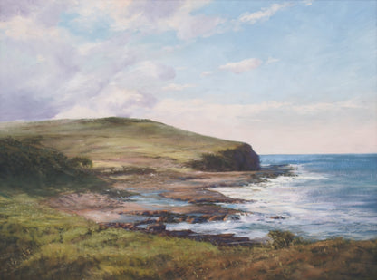 John Downton, Mood of Nature Gerroa Coast NSW,  Oil Painting