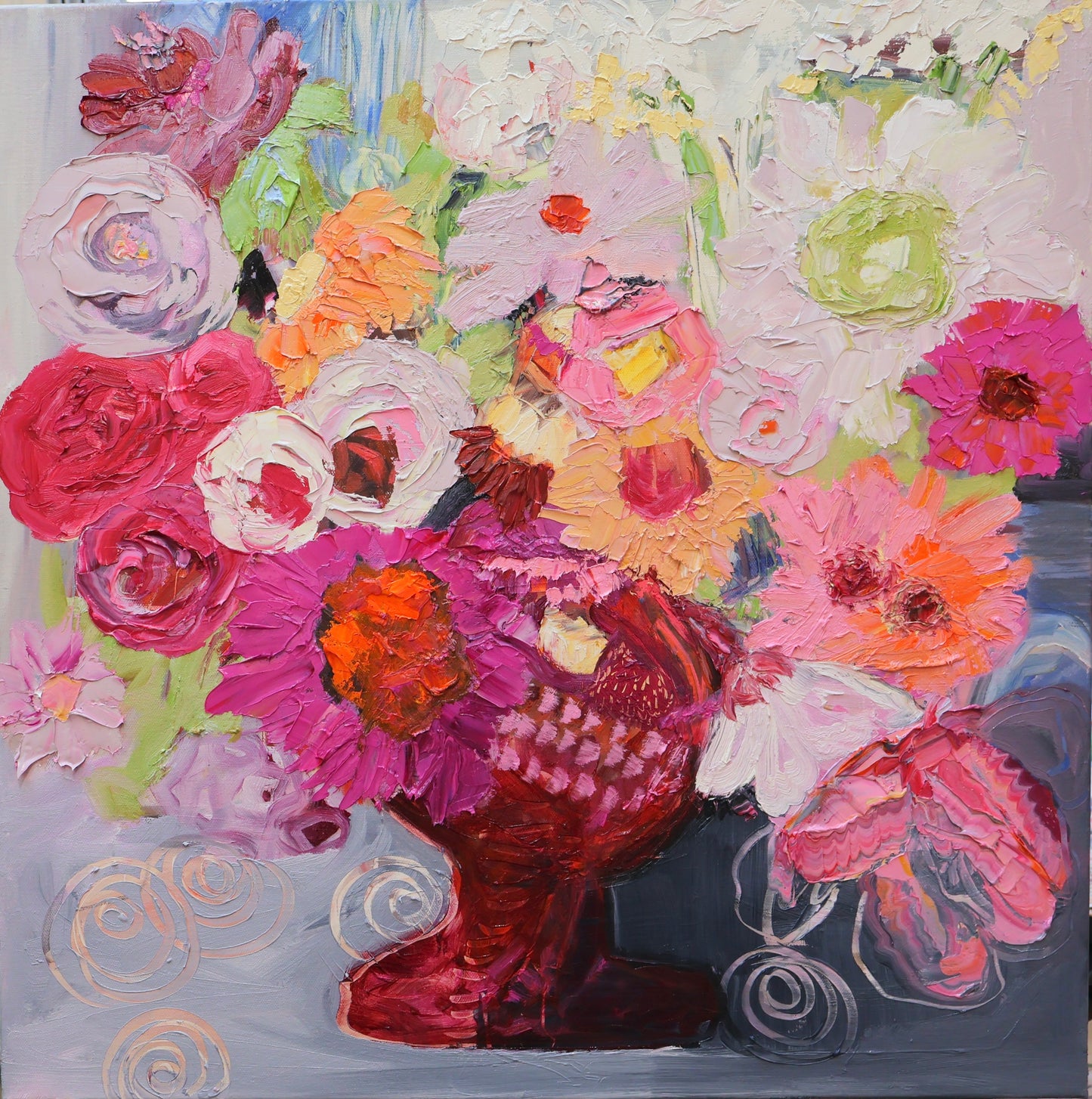 Kerry Bruce, Take a Moment, Oil on Canvas