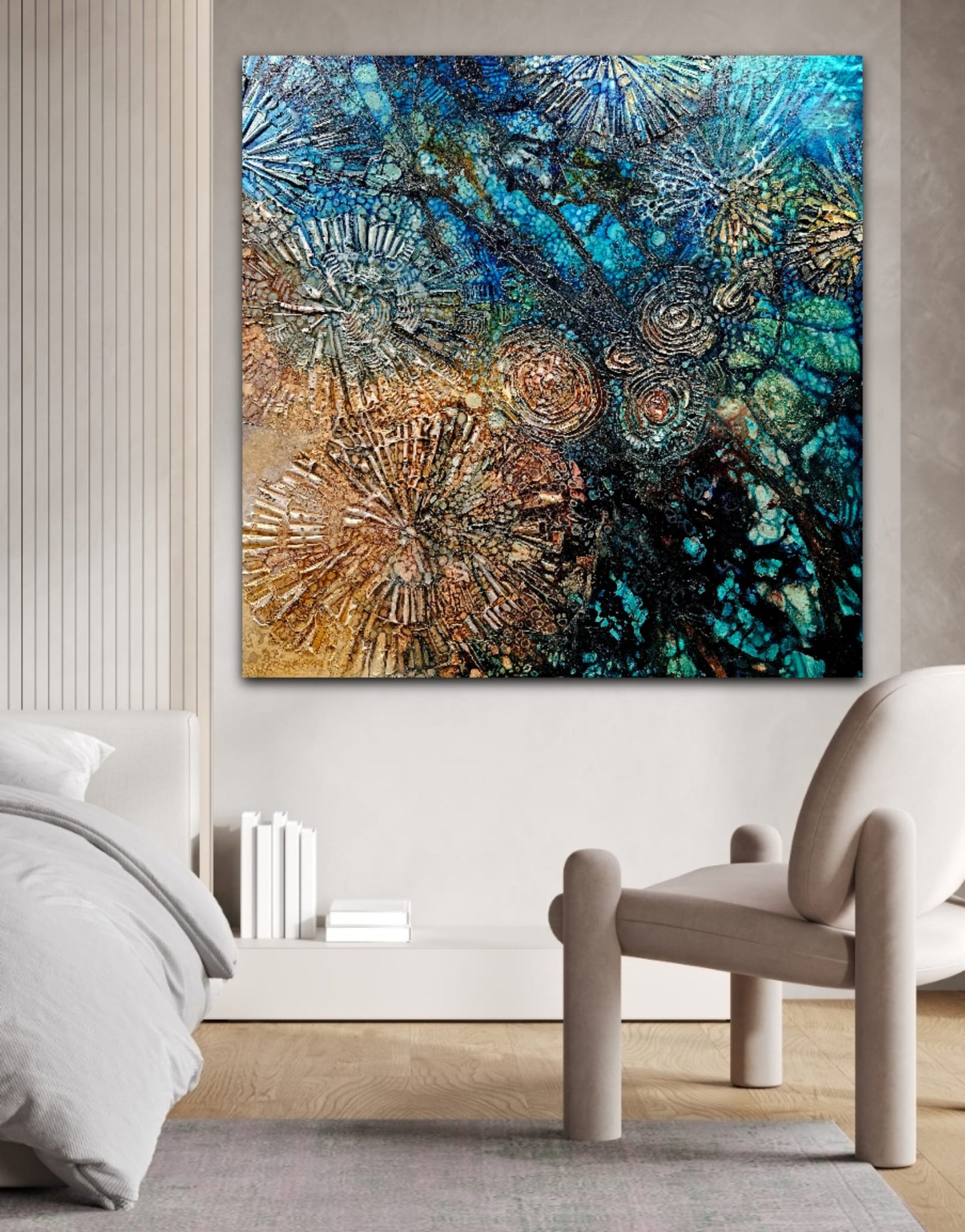 Jennifer Luck, Intertidal, Oil on Canvas