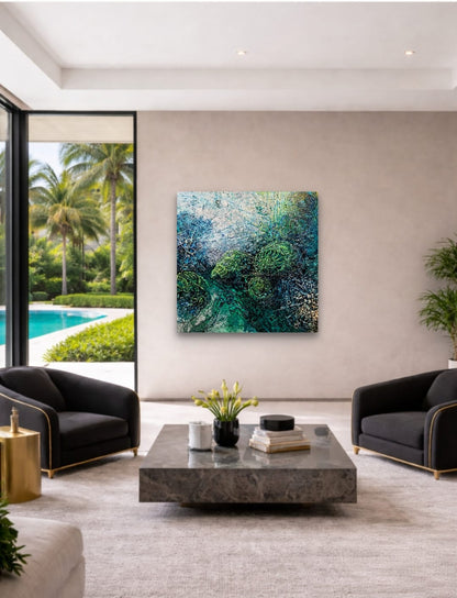 Jennifer Luck, Between Tide and Time, Oil on Canvas