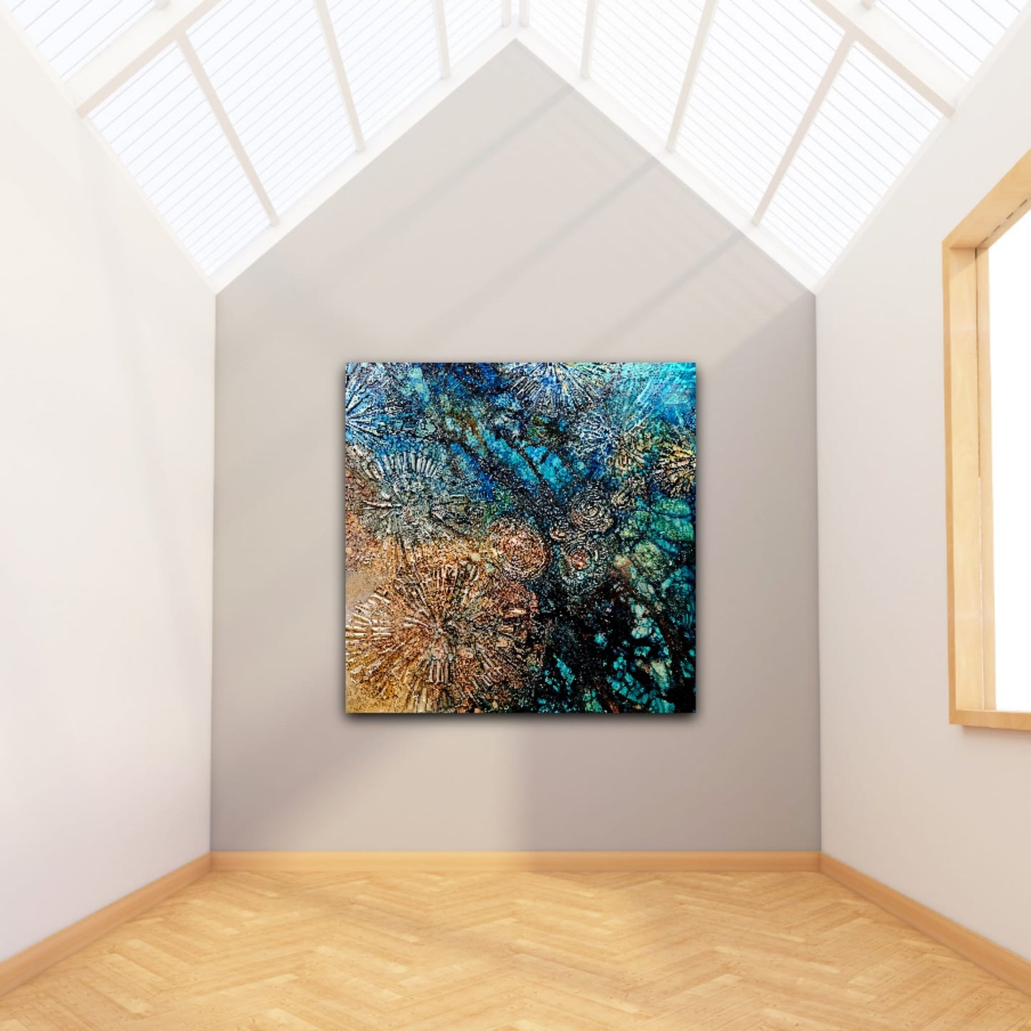 Jennifer Luck, Intertidal, Oil on Canvas