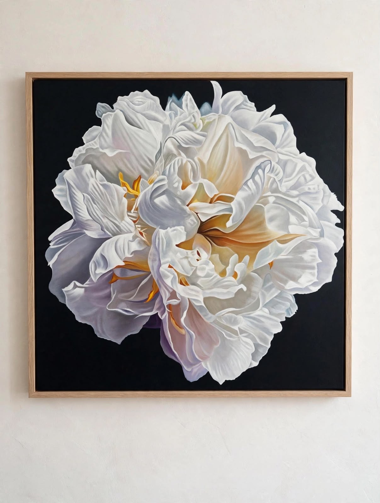 Jen Tucker, Mia Amore, Oil on Canvas, Oak Float Frame