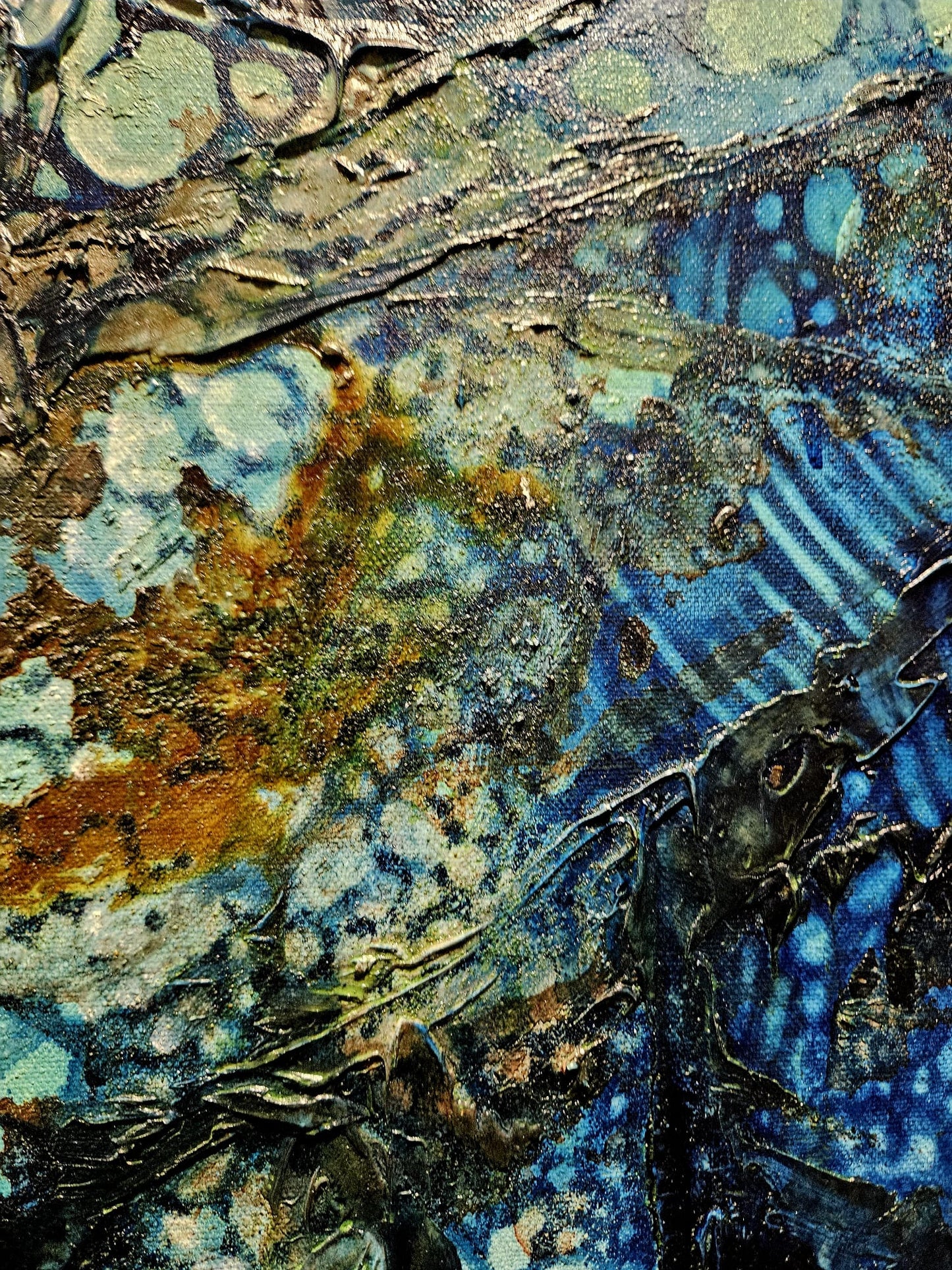 Jennifer Luck, Intertidal, Oil on Canvas