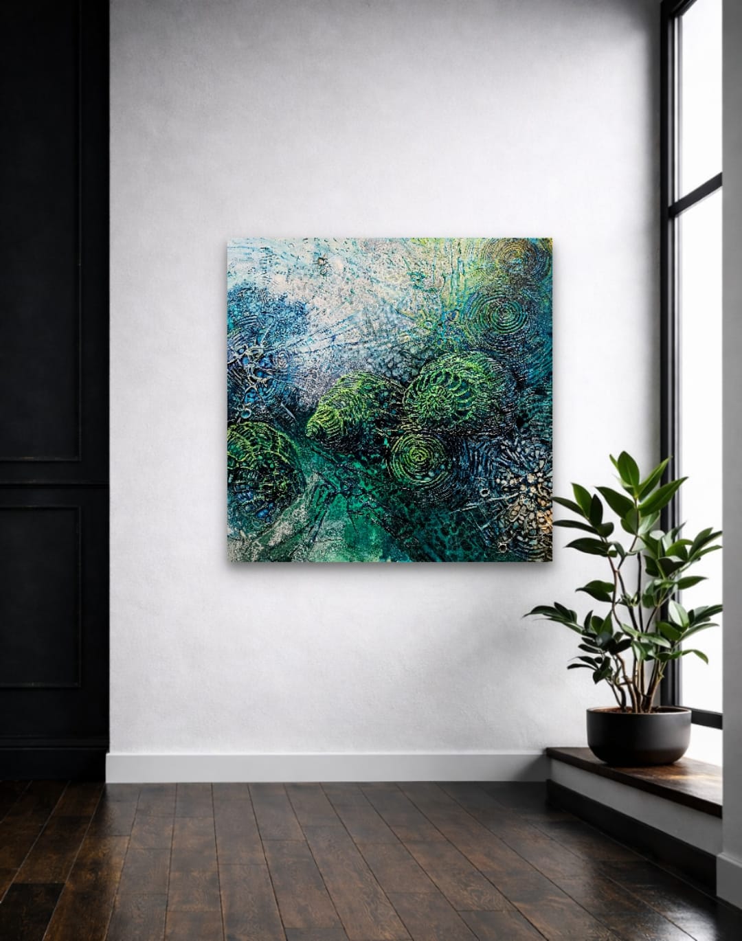 Jennifer Luck, Between Tide and Time, Oil on Canvas