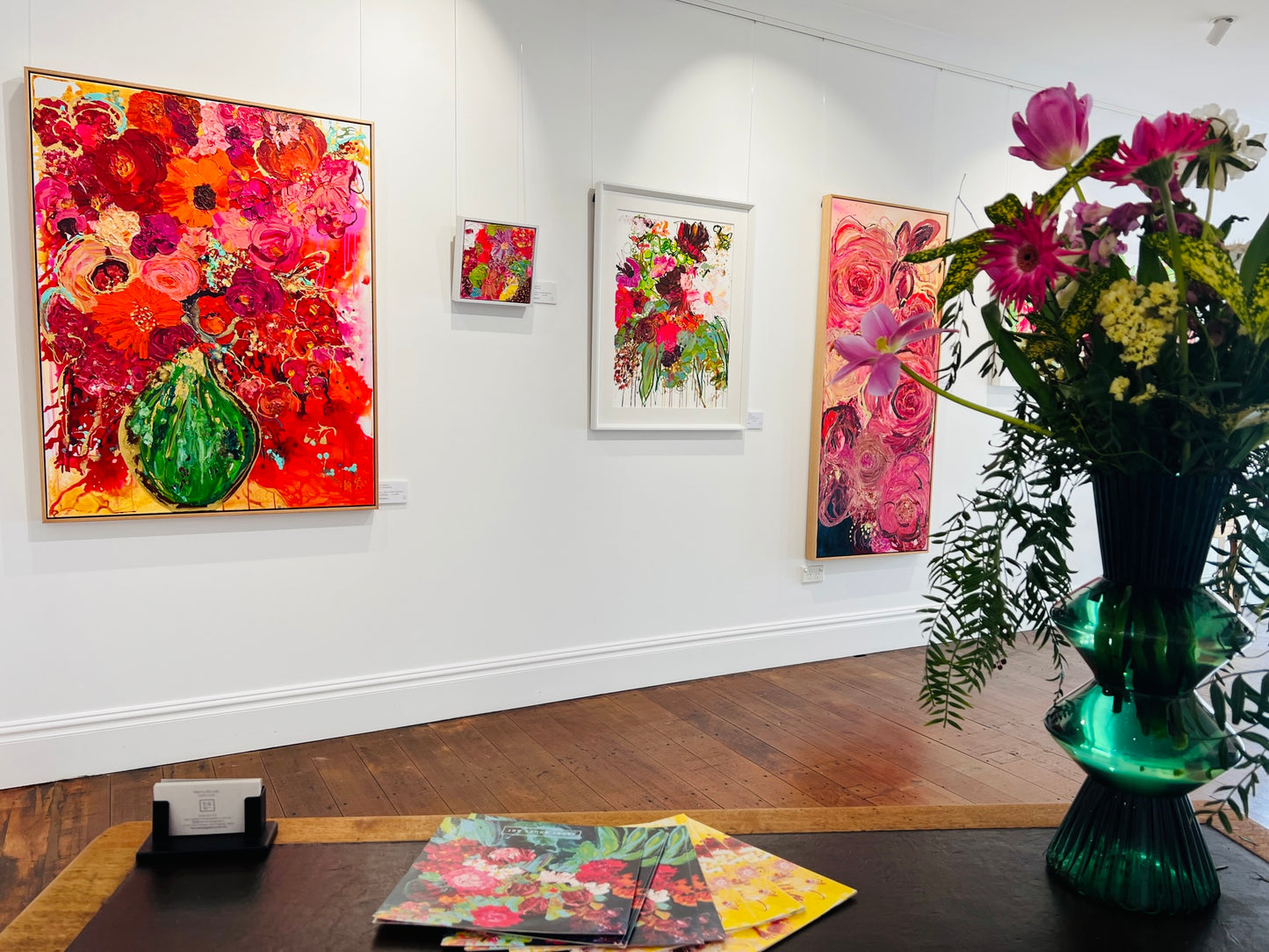 Kerry Bruce, Blooming Beauty, Acrylic on 500gsm Art Paper