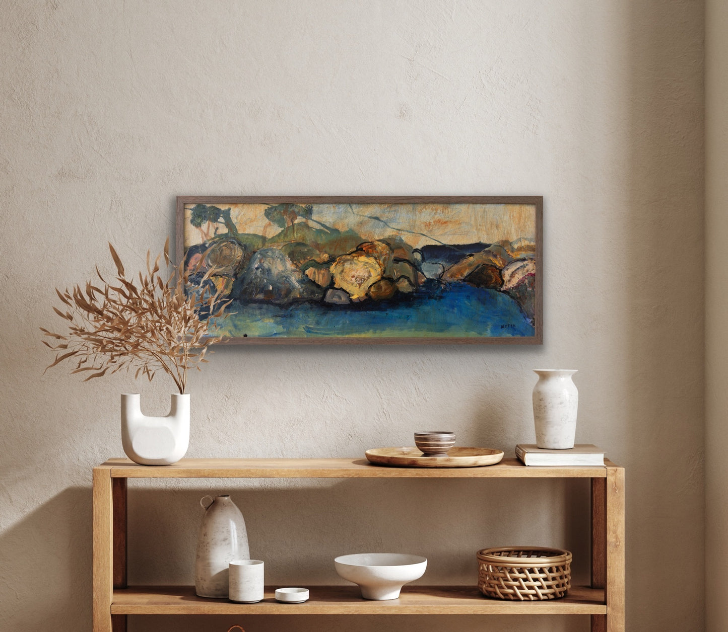 Netta Thompson, A Moment, Acrylic on Canvas