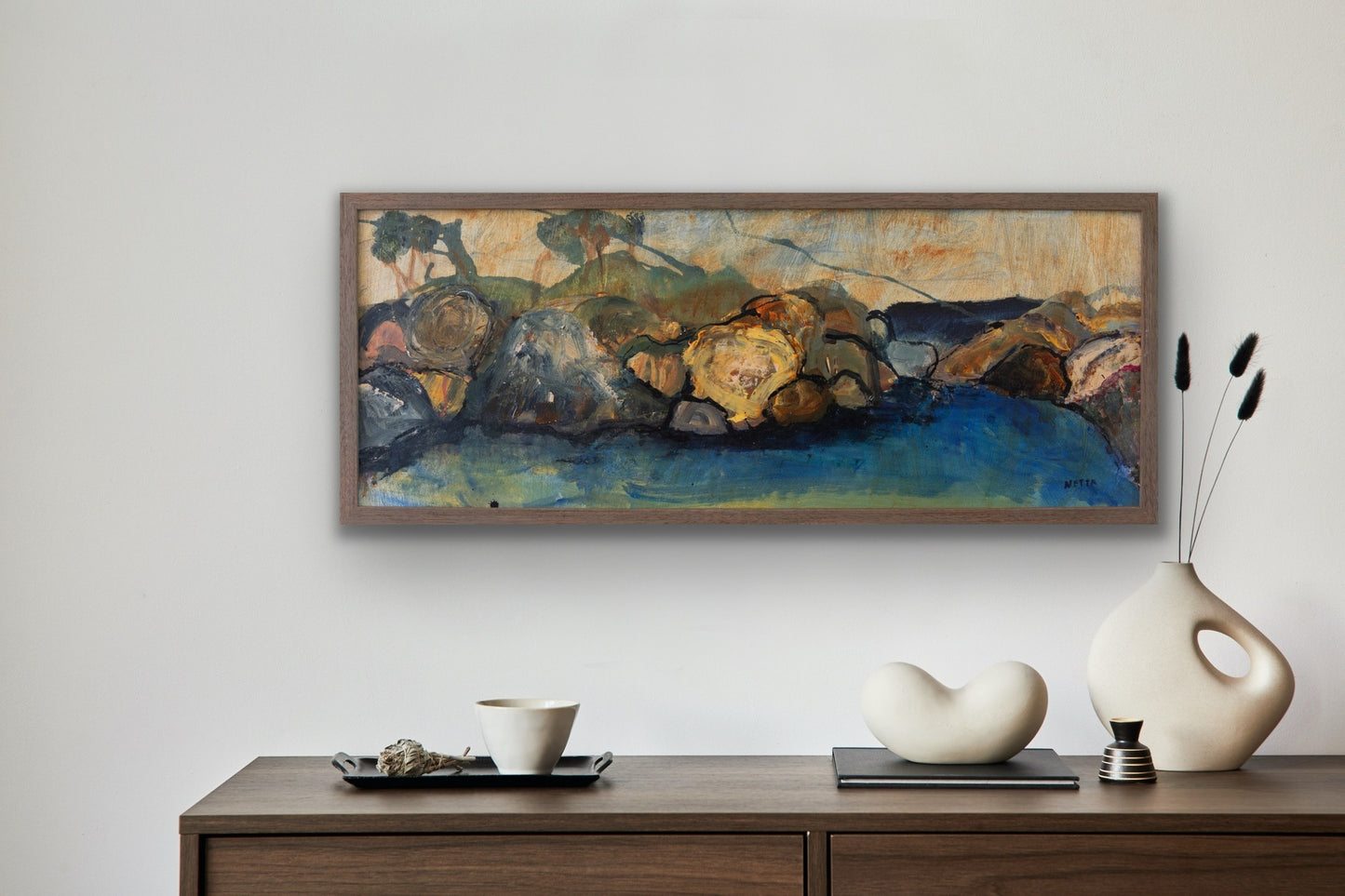 Netta Thompson, A Moment, Acrylic on Canvas