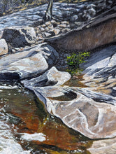 Load image into Gallery viewer, Daniel Beresford, Adelong Falls, Oil on Canvas
