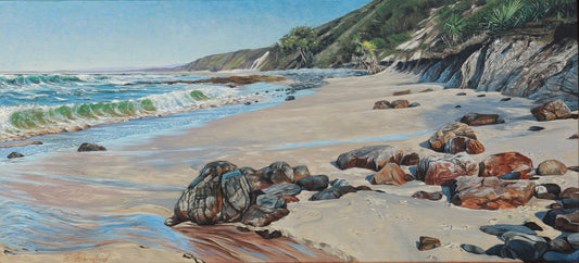 Daniel Beresford, A Long Walk South, Oil on Canvas