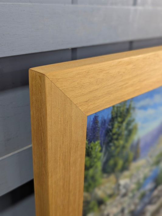 Daniel Beresford, Among the Rocks and Reeds, Oil on Linen