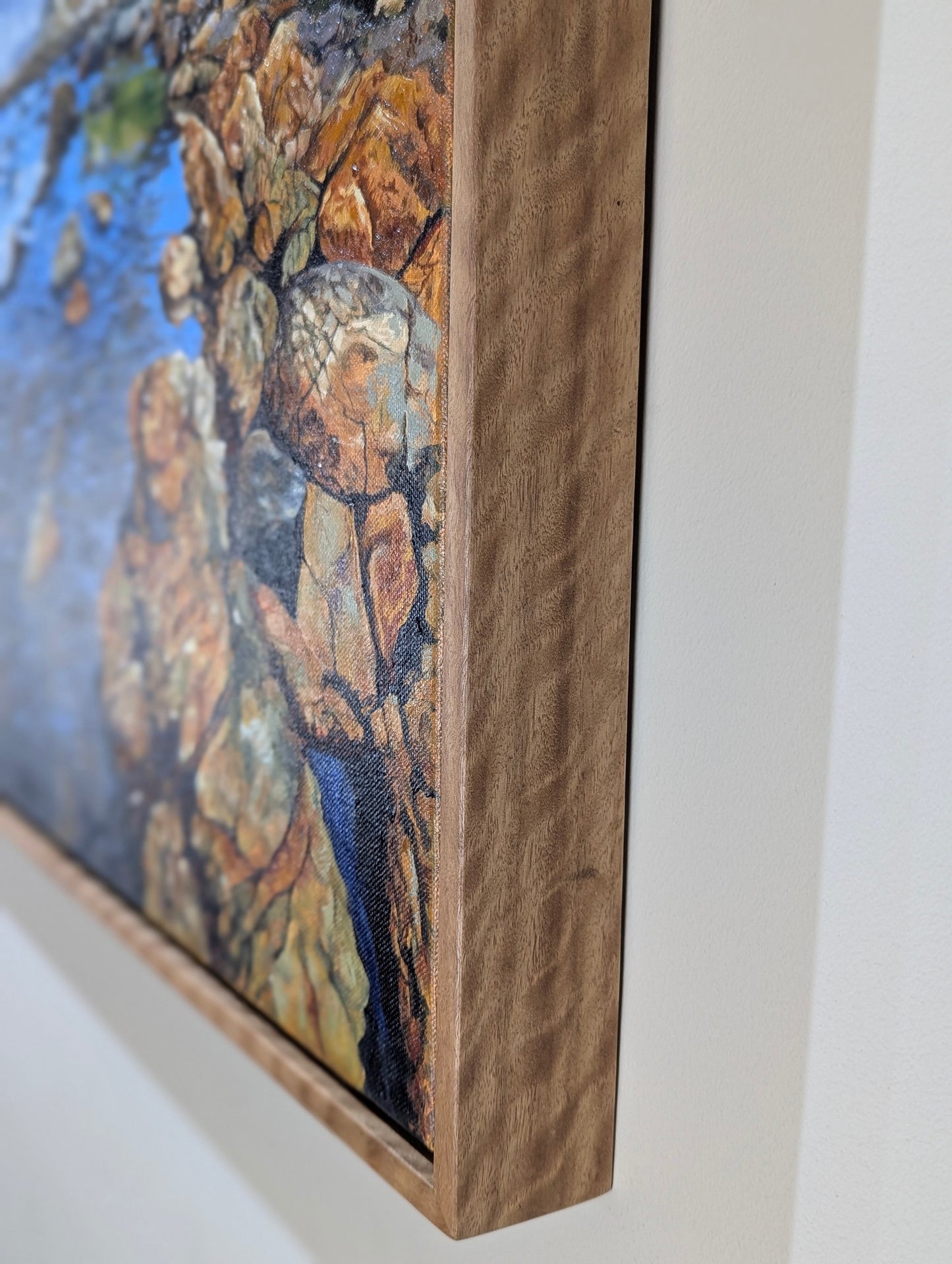 Daniel Beresford, Beneath the Cresting Wave, Oil on Canvas