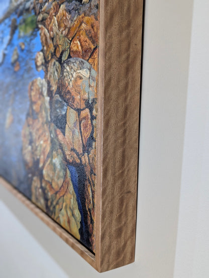 Daniel Beresford, Beneath the Cresting Wave, Oil on Canvas