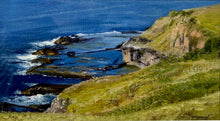 Load image into Gallery viewer, John Downton, Campbell&#39;s Hole, Werri-Kiama Coast NSW, Oil Painting
