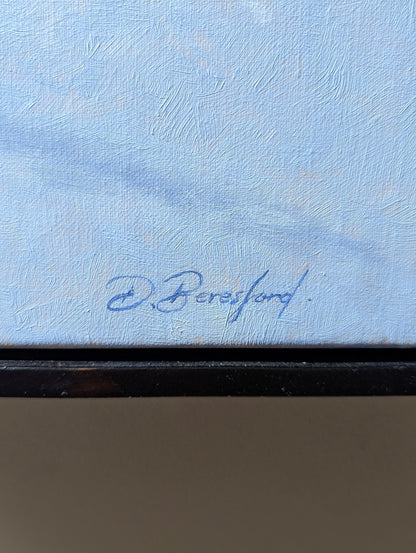 Daniel Beresford, Winters Warmth, Oil on Canvas