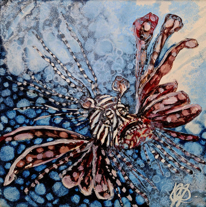 Jennifer Luck, Elegant Preditor, Oil on Canvas