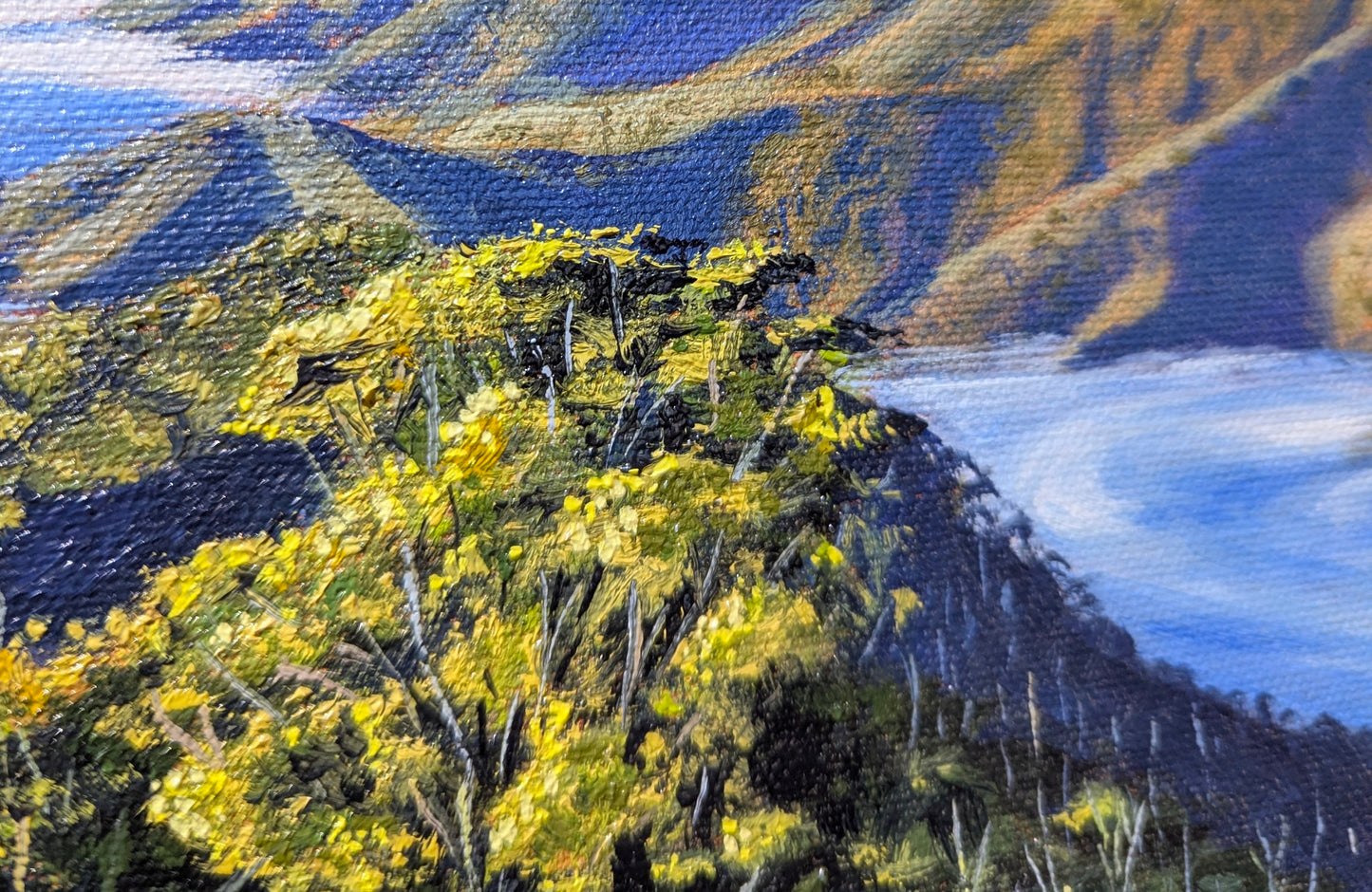 Daniel Beresford, Gibraltar Ranges, Oil on Canvas