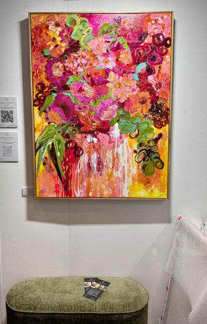 Kerry Bruce, Nourish, acrylic on canvas