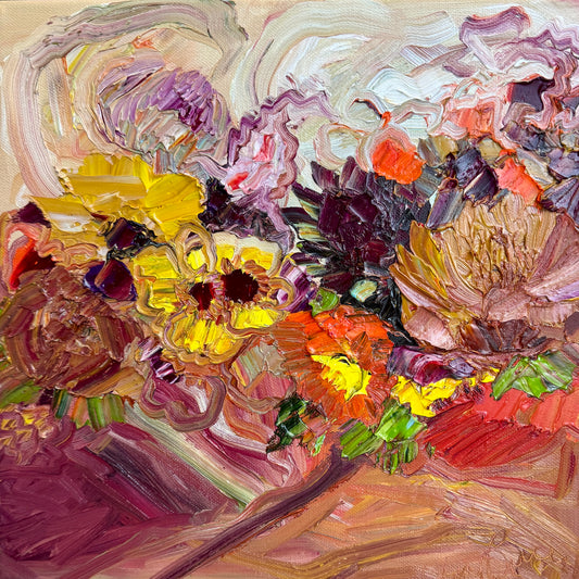 Kerry Bruce,Autumn, Oil on canvas