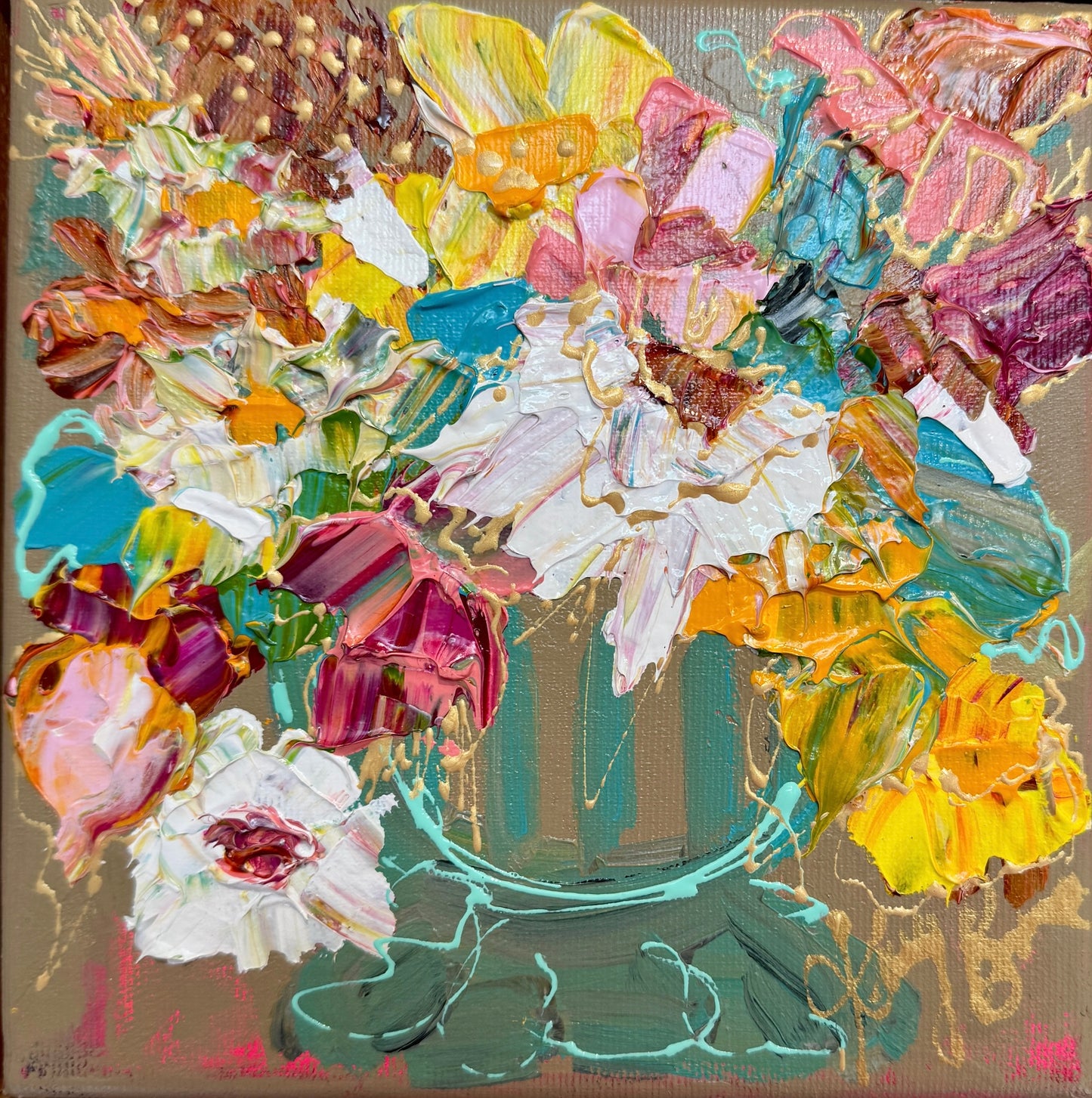 Kerry Bruce, Petite, Acrylic on Canvas