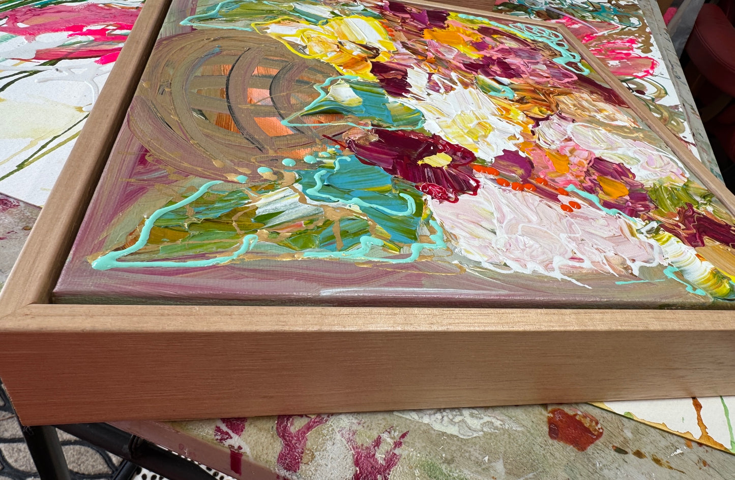 Kerry Bruce, Plentiful, Acrylic on Canvas