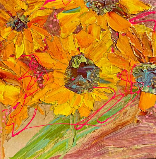 Kerry Bruce, Sunshine, Acrylic on Canvas