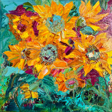 Load image into Gallery viewer, Kerry Bruce, Sunflowers Galore, Acrylic on Canvas
