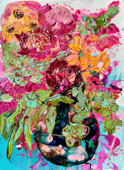 Kerry Bruce, Fauna, Acrylic on 500gsm Archival Art Paper