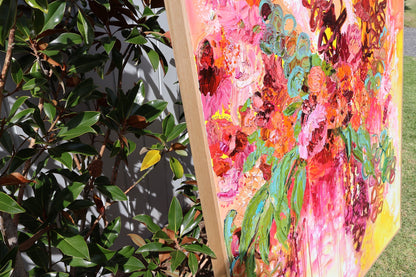 Kerry Bruce, Nourish the Heart, Acrylic on Canvas