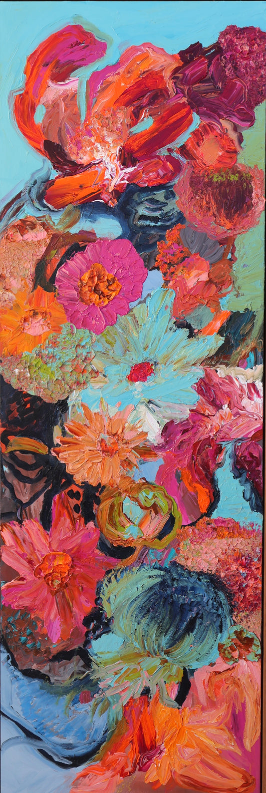 Kerry Bruce, Blue Dream, Acrylic on Canvas