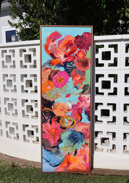 Kerry Bruce, Blue Dream, Acrylic on Canvas