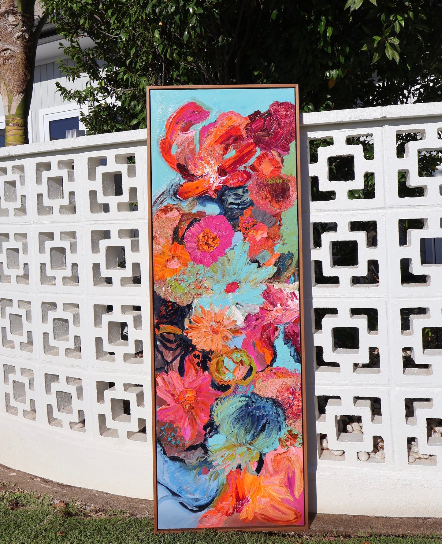 Kerry Bruce, Blue Dream, Acrylic on Canvas