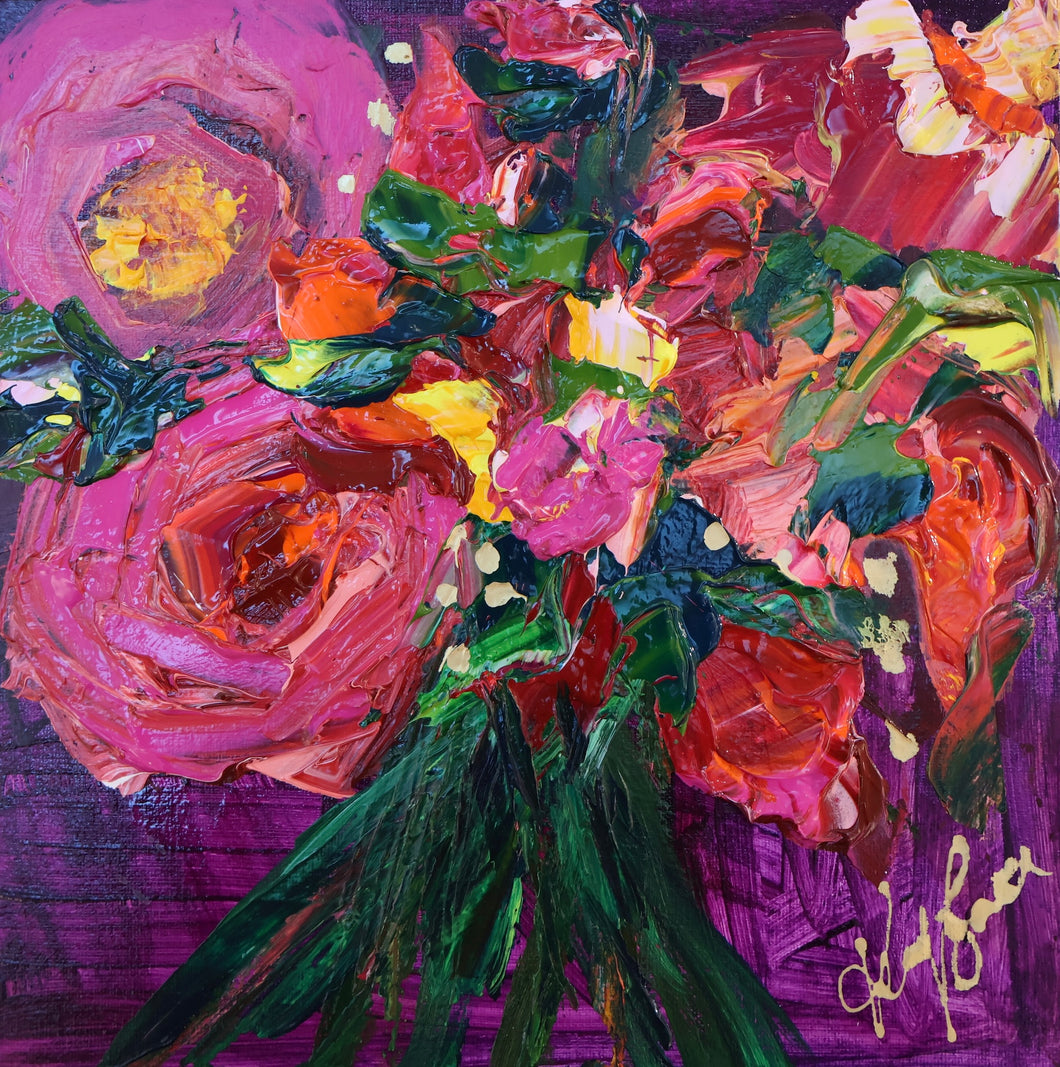 Kerry Bruce,Bold and Beautiful, Acrylic on Canvas
