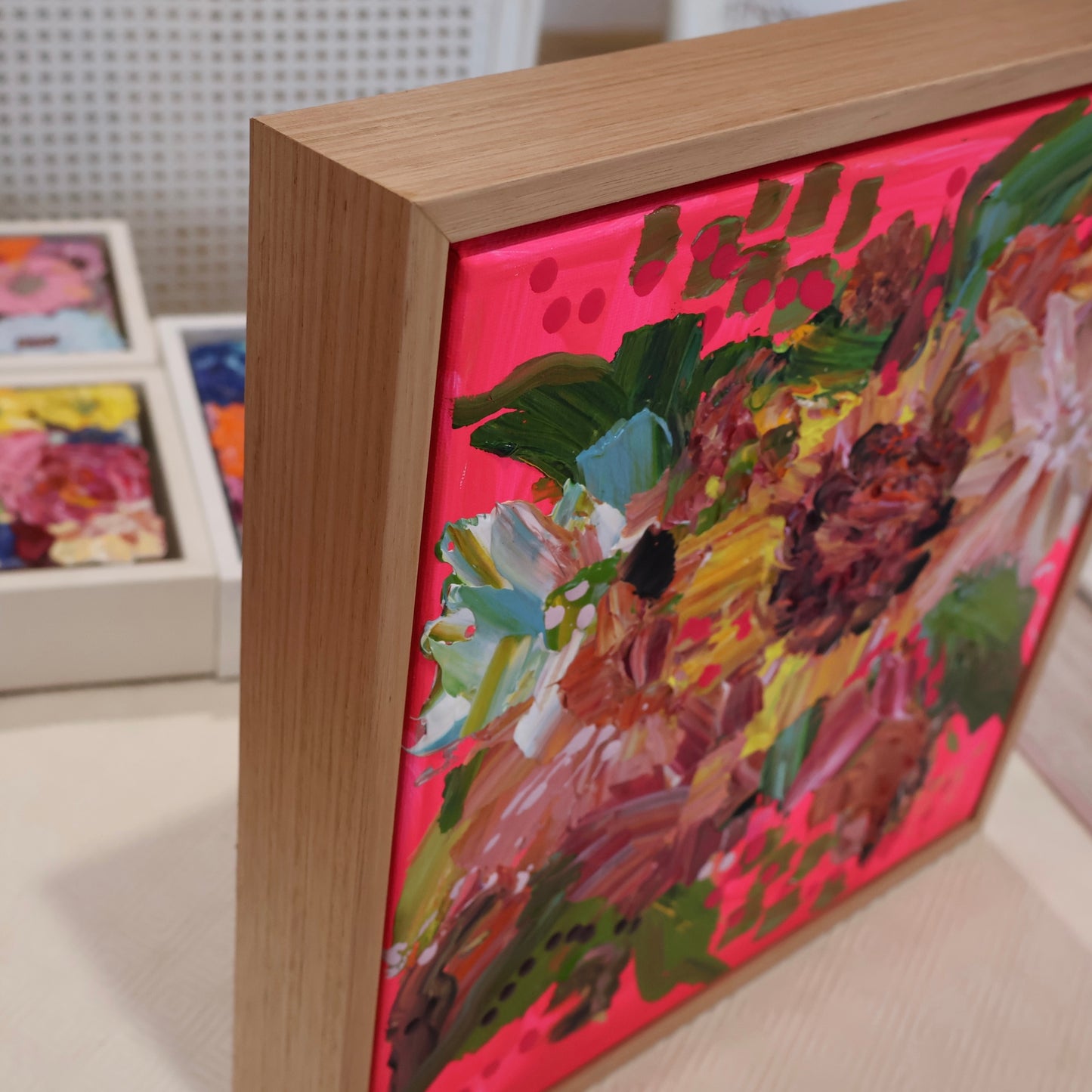 Kerry Bruce, Sunflower, Acrylic on Canvas