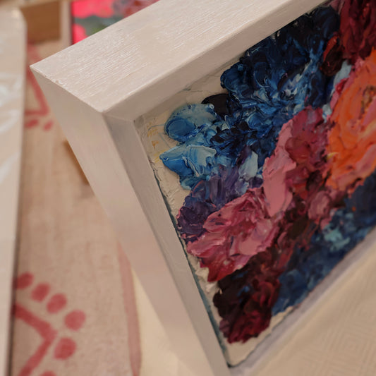 Kerry Bruce, Hydrangeas, Oil on Canvas