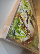 Load image into Gallery viewer, Kerry Bruce,  Guardians of the Bush, Acrylic on Canvas - Oak Float Frame
