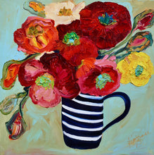Load image into Gallery viewer, Kerry Bruce, I Love Poppies , Oil on Canvas board
