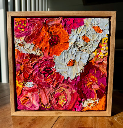 Kerry Bruce, Fluer, Acrylic on Canvas