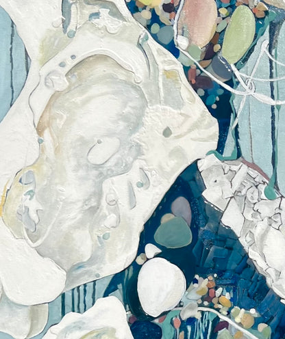 Alisa Beak, Stained Glass II, Oil Painting on Linen