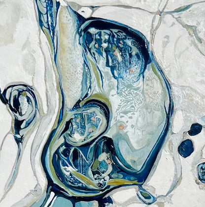 Alisa Beak, Glimpses Erased, Oil on Linen