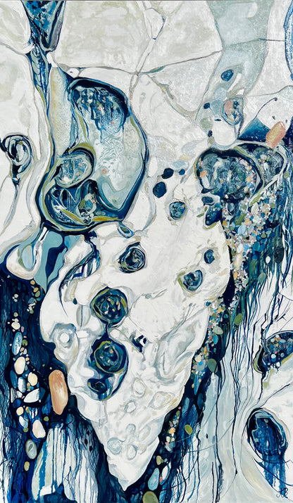 Alisa Beak, Glimpses Erased, Oil on Linen