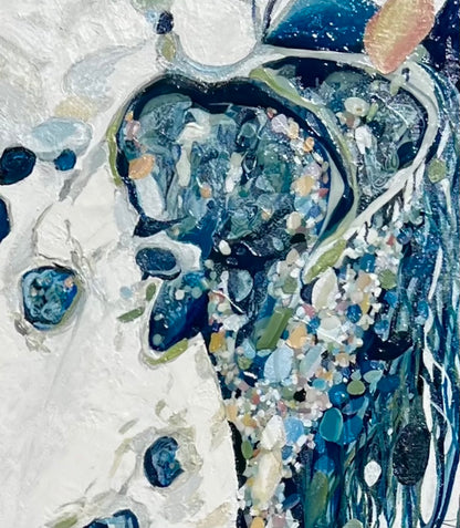 Alisa Beak, Glimpses Erased, Oil on Linen