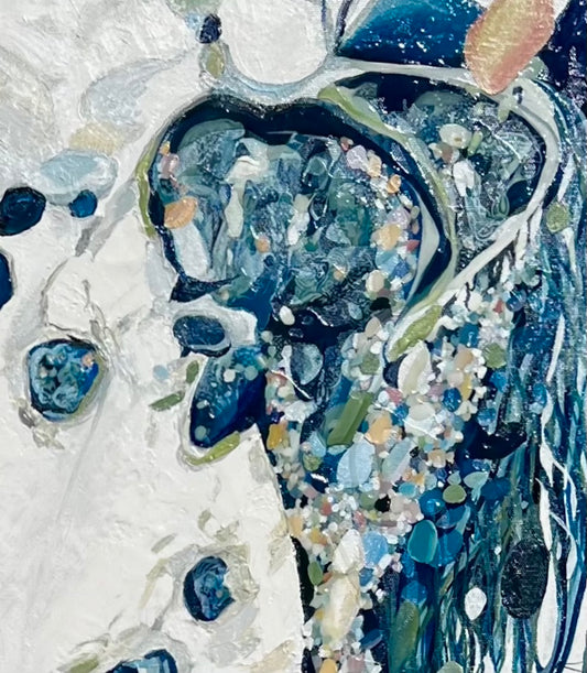 Alisa Beak, Glimpses Erased, Oil on Linen