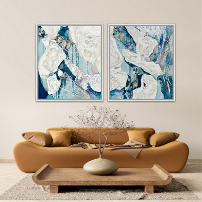 Alisa Beak, Stained Glass II, Oil Painting on Linen