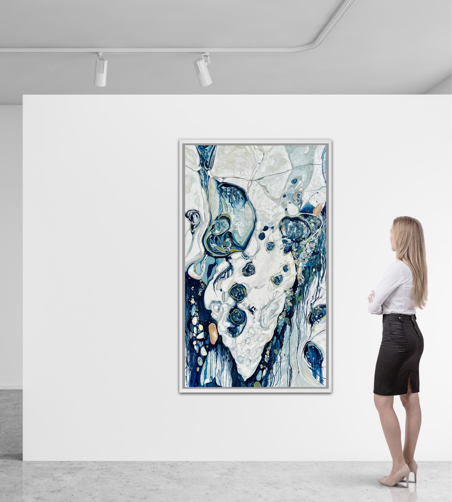 Alisa Beak, Glimpses Erased, Oil on Linen