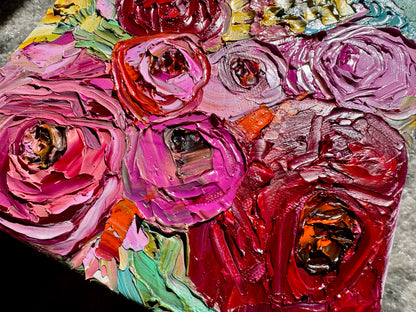Kerry Bruce, May Flowers, Oil on Canvas