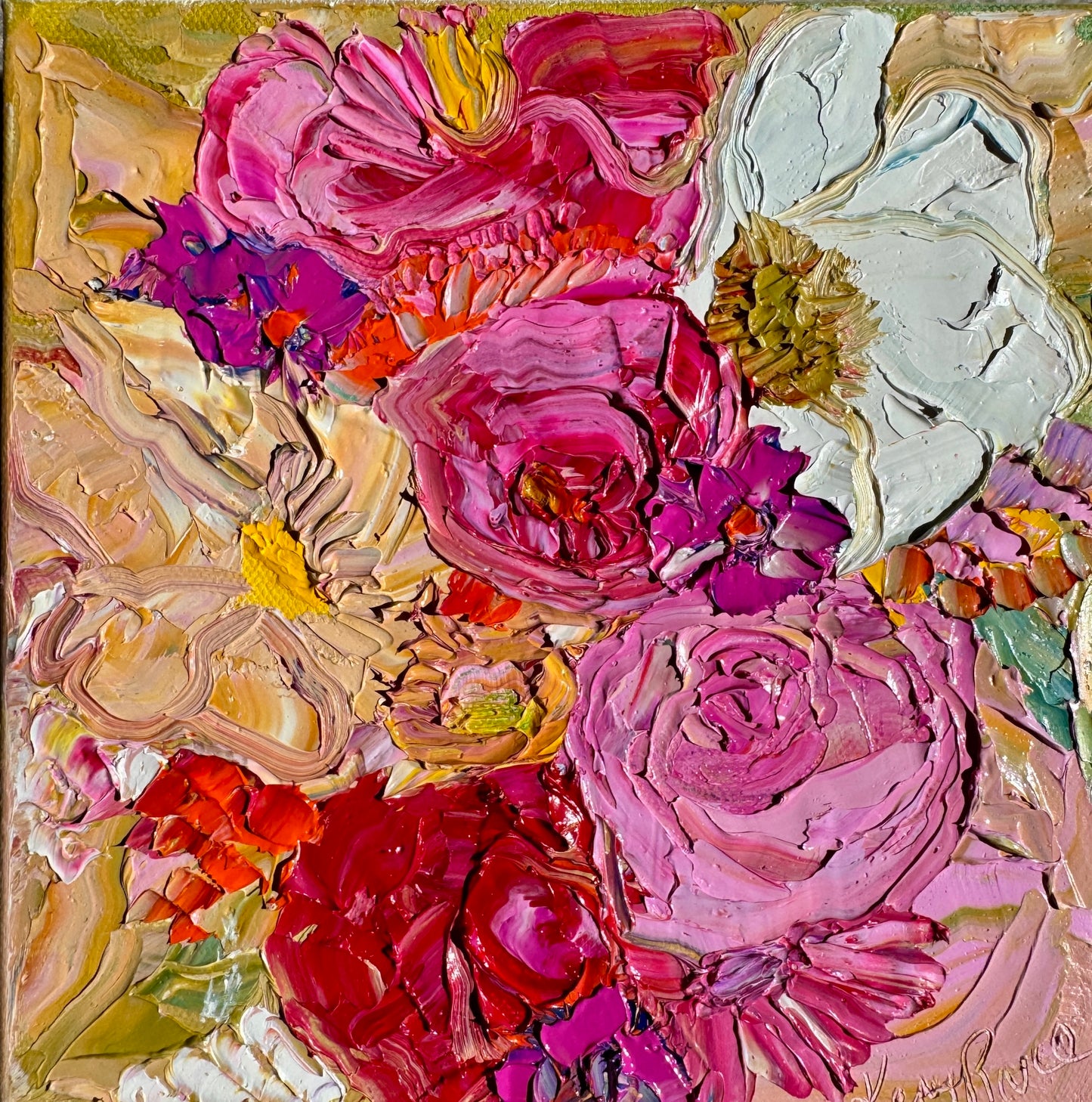 Kerry Bruce, Romance, Oil on Canvas